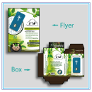 Flyer & Box - Proyecto propio. Advertising project by Cesar Araya - 03.06.2020