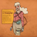 Criação de Personagem. Comic projeto de Re Montenegro - 04.03.2020