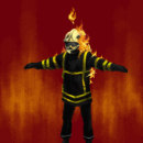 Firefighter. Un proyecto de Ilustración digital de Oscar Merling Conde - 18.03.2020