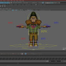 My project in Introduction to Rigging for Animation course. Animação 3D projeto de Lea Zrinščak - 20.03.2020