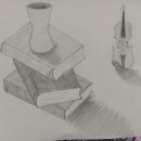 prueba selectividad, violin.... Pencil Drawing project by Abril Calero Ventura - 03.22.2020