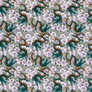 Flower and dragon pattern Ein Projekt aus dem Bereich Musterdesign von Tatiana Roscani - 24.03.2020