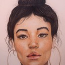Mi Proyecto del curso:  Retrato realista con lápices de colores. Realistic Drawing project by Eduardo Martinez Vidal - 03.25.2020