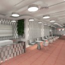 Mi Proyecto del curso: Diseño de interiores para restaurantes. Interior Architecture project by Marco Soares - 03.30.2020