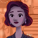 Diana - Un reto de ilustración, animación y música con Count Blisset. Un proyecto de Animación, Diseño de personajes y Producción musical de Lorena Loguén - 17.12.2019