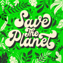 Save the planet! Ein Projekt aus dem Bereich T, pografie, Kalligrafie, Lettering, Kalligrafie mit Brush Pen, T, pografisches Design, H und Lettering von Ale Hernández - 03.04.2020