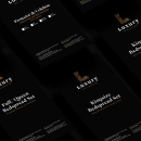 Branding - Luxury Hotel Collection. Art Direction, Br, ing, Identit, Graphic Design, and Logo Design project by Hermes Sing Germán - 04.15.2019