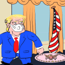 China Trump. Animation, and 2D Animation project by Alberto AC - 04.06.2020