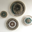 Mi Proyecto del curso: Tejido en telar circular. Un proyecto de Decoración de interiores, Tejido y DIY de Gabriela Contreras - 07.04.2020