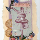 Mi Proyecto del curso: Técnicas de bordado experimental sobre papel. Un proyecto de Moda, Collage y Bordado de Annie Najarro - 13.04.2020