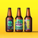 LABEL IPANDEMIA CRAFT BEER. Traditional illustration, Graphic Design, and Packaging project by Alvaro José Franco Rivera - 04.14.2020
