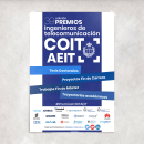 Diseño de campaña para 39 edición de los Premios COIT - AEIT. Un progetto di Design di poster  di Comando Z : Packaging - Maquetación - Web - Ilustración - 17.04.2020