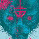KittyBrainz DropDead Contest. Design, Traditional illustration, Graphic Design, and Drawing project by Pedro Pérez Mendoza - 04.18.2020