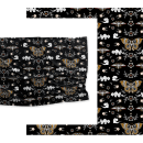 Entre vuelos y navajas: Diseño y composición de patterns textiles . Textile Illustration project by viviana zapata - 04.19.2020