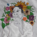 Mi Proyecto del curso: Creación de retratos bordados. Embroider project by Dhayana De La Rosa - 04.22.2020