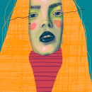 la bruja buena  Ein Projekt aus dem Bereich Traditionelle Illustration, Digitale Illustration, Porträtillustration und Artistische Zeichnung von Andres Merchán - 22.04.2020