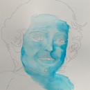 Mi Proyecto del curso: Retrato ilustrado en acuarela. Un proyecto de Bellas Artes de manikorki - 22.04.2020