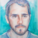 Mi Proyecto del curso: Retrato artístico en acuarela. Watercolor Painting, and Portrait Drawing project by Raquel Bertrán - 04.25.2020