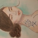 SAYONARA. Un proyecto de Ilustración de retrato de Ana Robles - 28.04.2020
