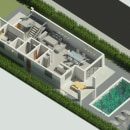 Villa Jaquez - Proyecto Residencial . Design, 3D, Arquitetura, e Arquitetura digital projeto de Carlos Azcona - 28.04.2020