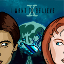 X-Files: I Want To Believe. Vector Illustration project by Nelly Leyva Rodríguez - 04.28.2020