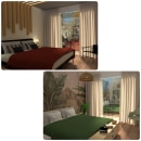 Habitación de matrimonio. 2 propuestas.. Interior Design, Decoration & Interior Decoration project by Balma Albiol - 04.17.2020