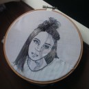 Mi Proyecto del curso: Creación de retratos bordados. Un proyecto de Bordado de Olaya C - 03.05.2020