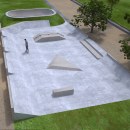 Skatepark. 3D, Arquitetura, e Design industrial projeto de Virginia Gallo - 01.06.2011