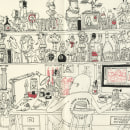 Some new drawings. Illustration project by Mattias Adolfsson - 05.05.2020
