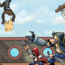 Os piratas biônicos.. Drawing project by Well Gama - 05.06.2020