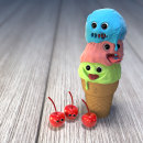 Ice Cream. Un proyecto de 3D, Modelado 3D y Diseño de personajes 3D de Rafael Rojo - 09.05.2020