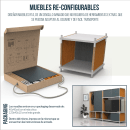 Muebles Re-Configurables. Industrial Design project by Sofi Veciana - 11.30.2019
