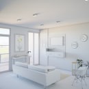Mi proyecto: propuestas de diseño de sala (apartamento). Un proyecto de Arquitectura de Brandon Tay - 11.05.2020