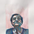 Primer retrato acuarela (Curso Alejandro Casanova). Un proyecto de Dibujo y Pintura a la acuarela de Patricia Herrero - 10.05.2020