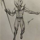 Mi Proyecto del curso: Ilustración para cómics: anatomía de un superhéroe. Un proyecto de Ilustración tradicional, Bocetado, Dibujo a lápiz, Dibujo y Dibujo artístico de Fran EO - 14.05.2020