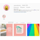 Perfil de Aguacate Nena en Instagram. Social Media, Instagram, Content Marketing & Instagram Marketing project by Marta Soto Rueda - 05.19.2020
