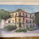 My project in Architectural Sketching with Watercolor and Ink course. Pintura em aquarela projeto de taylormayer1 - 21.05.2020