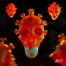 Corona Muerte. Un projet de 3D, Art conceptuel , et Conception 3D de Junior Bonaguro - 21.05.2020