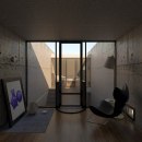 Azuma House. 3D, Architecture & Interior Architecture project by Angel Pérez - 02.18.2020