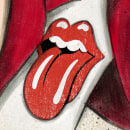 The Rolling Stones. Design, Direção de arte, Desenho a lápis, Ilustração digital, Concept Art, e Desenho digital projeto de Santiago Carranza - 24.05.2020