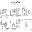 "Órbita y Selene". Ilustração tradicional, Design de personagens, Escrita, Stor, e board projeto de Sofía Arreguín - 25.05.2020