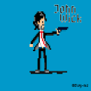 Proyecto Final Animación de personajes en pixel art para videojuegos: John Wick. Character Animation project by Eloy Martín Zambudio - 05.27.2020