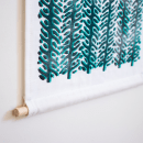 Wild Texture fabric wall hanging. Pattern Design, Printing, and Fiber Arts project by Marta Afonso - 05.30.2020