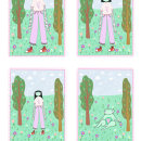 De mayor quiero ser pequeña. Un progetto di Illustrazione tradizionale, Character design, Belle arti e Fumetto di Lili Algo - 01.06.2020