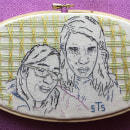 Mi Proyecto del curso: Creación de retratos bordados. Bordado projeto de Tania Rosas - 01.06.2020
