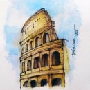 My project in Architectural Sketching with Watercolor and Ink course. Architectural Illustration project by Basith Khan - 06.05.2020