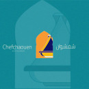 Moroccan Restaurant " Chefchauoen" Brand identity. Traditional illustration, Pattern Design, and Logo Design project by marwa.hamed93 - 06.05.2020