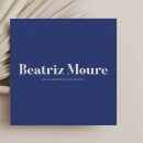 Beatriz Moure, branding. Un projet de Br et ing et identité de Lunes Design - 01.06.2020