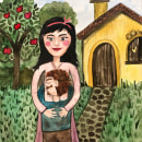 Mi Proyecto del curso: Introducción a la ilustración infantil. Traditional illustration project by Natalia Mesa - 06.07.2020