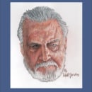 My project in Realistic Portrait with Coloured Pencils course. Desenho de retrato projeto de Walt Landers - 08.06.2020